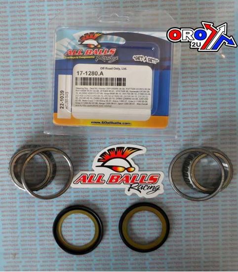 Picture of STEERING BEARING KIT APRILIA ALLBALLS 22-1039 ROAD Monster