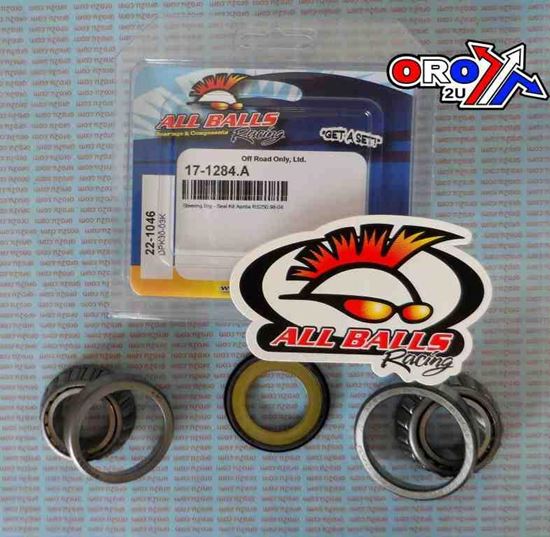 Picture of STEERING BEARING KIT APRILIA ALLBALLS 22-1046 RS250 98-04