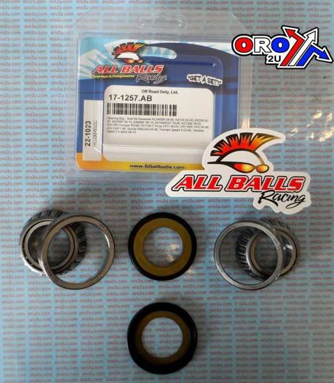 Picture of STEERING BEARING KIT MX ROAD ALLBALLS 22-1023 YAM KAW SUZ