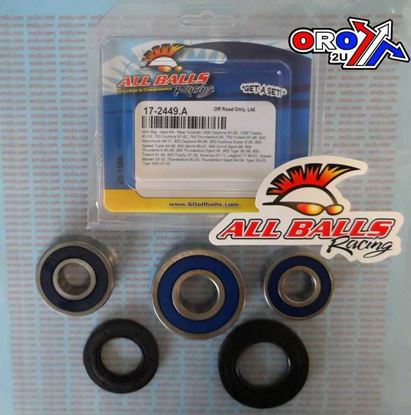 Picture of WHEEL BEARING KIT REAR ROAD ALLBALLS 25-1586 Triumph
