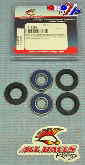 Picture of WHEEL BEARING KIT FRONT BMW ALLBALLS 25-1219 KAWVKZ1000