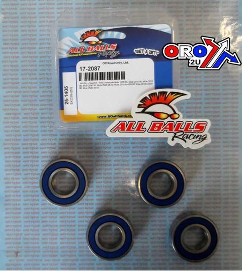 Picture of WHEEL BEARING & SEAL KIT ALLBALLS 25-1405 ROAD ATV UTV