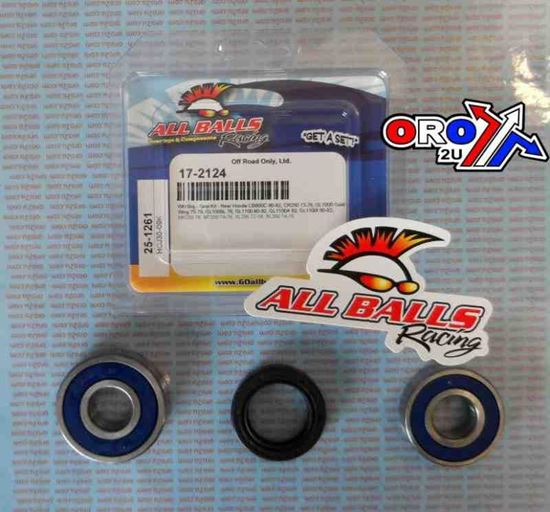 Picture of WHEEL BEARING KIT REAR ROAD ALLBALLS 25-1261 HONDA MX