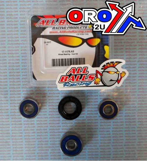 Picture of WHEEL BEARING KIT 04-06 DRZ125 ALLBALLS 25-1517 SUZUKI ROAD