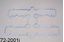 Picture of GASKET Cylinder Head Cover KAWASAKI 11009-1050, KZ1000