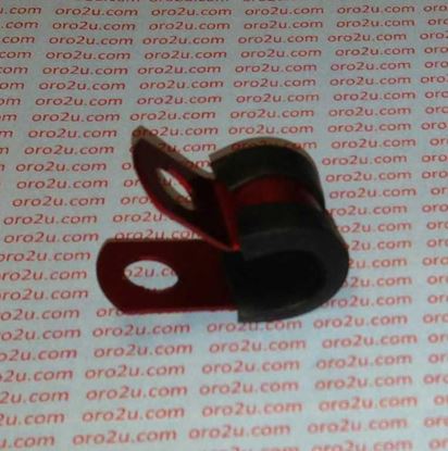 Picture of CUSHION TUBE CLAMP RED