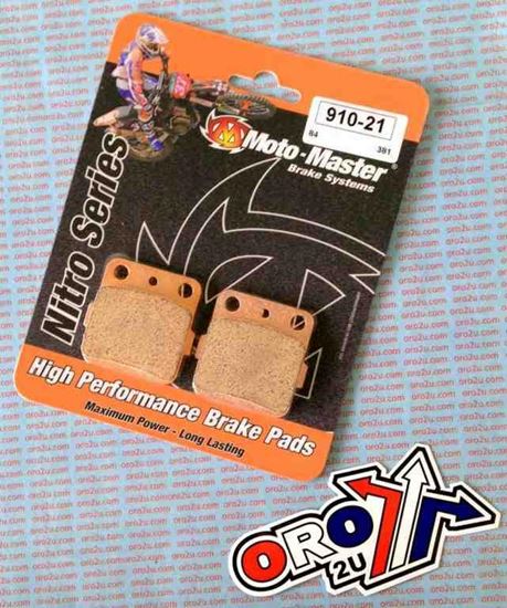 Picture of BRAKE PADS SINTERED NITRO MOTO-MASTER 091021