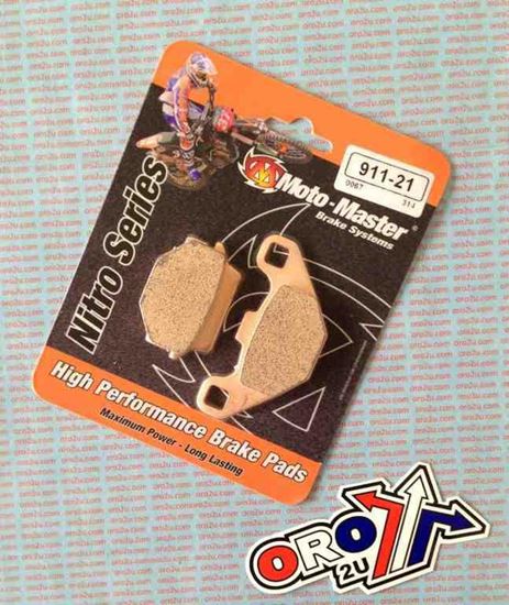 Picture of BRAKE PADS SINTERED NITRO MOTO-MASTER 091121