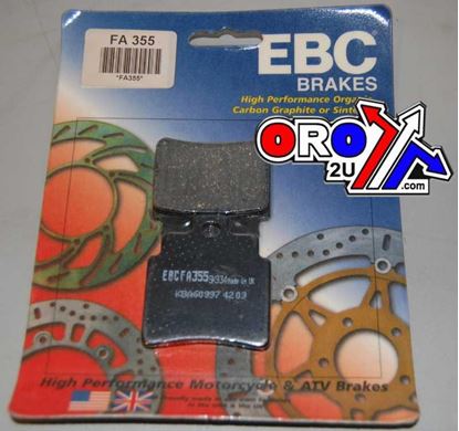 Picture of BRAKE PADS REAR FA355 EBC