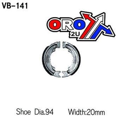 Picture of BRAKE SHOES VESRAH VB141