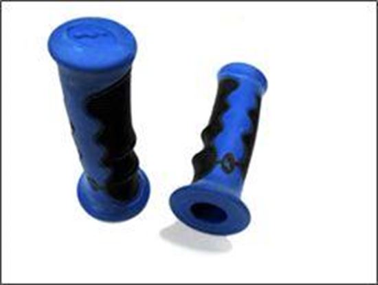 Picture of GRIP SET BLACK/BLUE 22/25mm