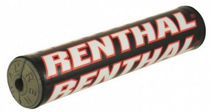 Picture of RENTHAL SHINY X-PAD BK/RD RENTHAL P261