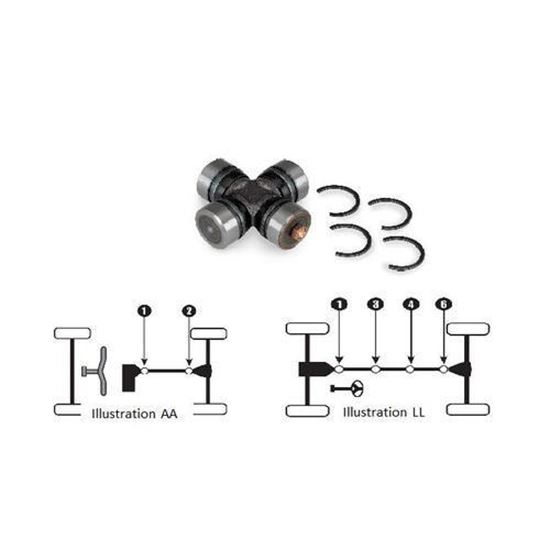 Picture of UNIVERSAL JOINT SUZUKI YAMAHA BRONCO AT-08509 ATV, UTV