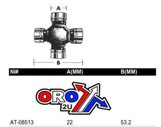 Picture of UNIVERSAL JOINT KAWASAKI BRONCO AT-08513