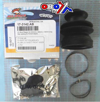 Picture of CV BOOT KIT POLARIS ATV ALLBALLS 19-5017 FRONT INNER