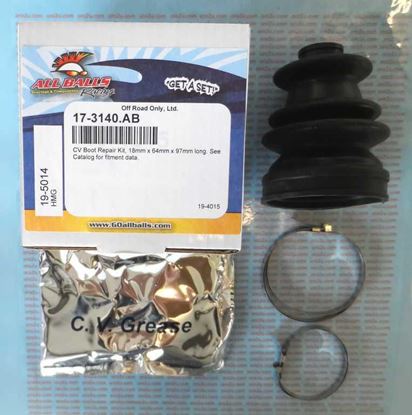 Picture of CV BOOT KIT KAWASAKI ATV ALLBALLS 19-5014 FRONT OUTER AB19-5014