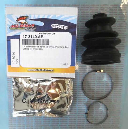 Picture of CV BOOT KIT KAWASAKI ATV ALLBALLS 19-5014 FRONT OUTER AB19-5014