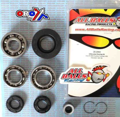 Picture of DIFFERENTIAL KIT ALLBALLS 25-2002 FRONT HONDA