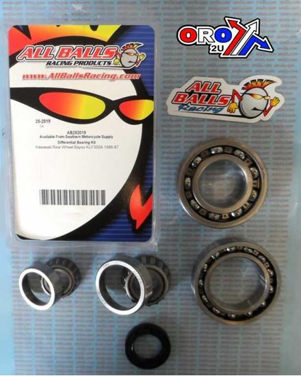 Picture of DIFFERENTIAL KIT REAR KAWASAKI ALLBALLS 25-2019