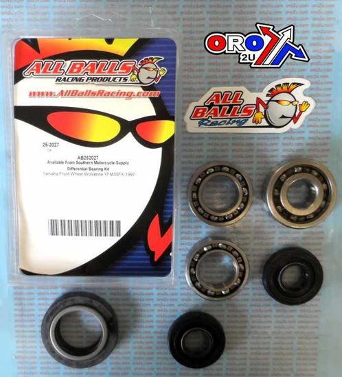 Picture of DIFFERENTIAL KIT FRONT YAMAHA ALLBALLS 25-2027