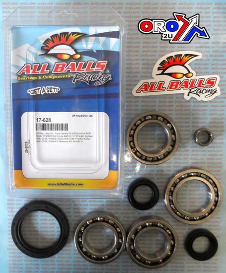 Picture of DIFFERENTIAL KIT FRONT YAMAHA ALLBALLS 25-2028