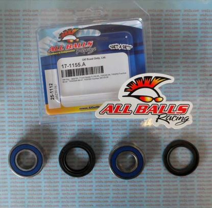 Picture of WHEEL BEARING FRONT & SEAL KIT ALLBALLS 25-1112 TRX250R 86-87