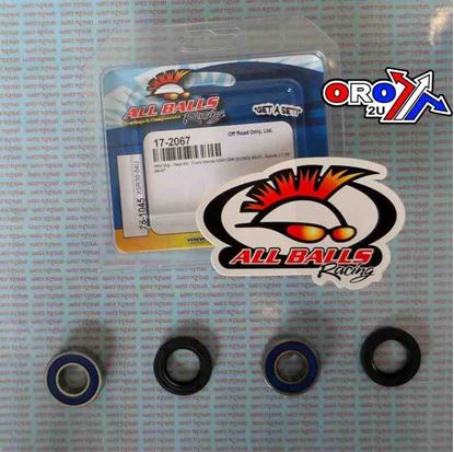 Picture of WHEEL BEARING & SEAL KIT FRONT ALLBALLS 25-1045 ROAD ATV
