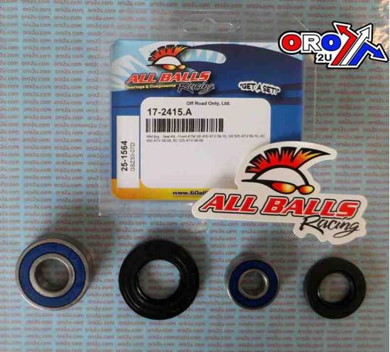 Picture of WHEEL BEARING & SEAL KIT FRONT ALLBALLS 25-1564 KTM ATV