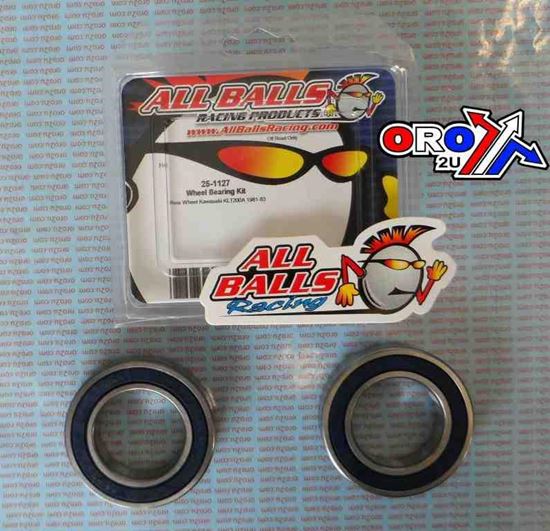 Picture of WHEEL BEARING KIT REAR KAW ALLBALLS 25-1127 KLT200A 81-83