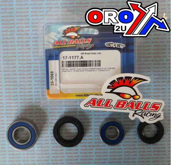 Picture of WHEEL BEARING ALLBALLS 25-1068 FRONT WHEEL YFM660 RAPTOR