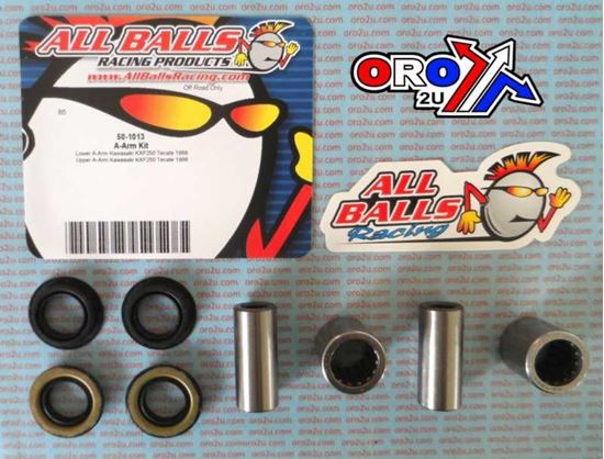 Picture of A-ARM KIT KXF250 Tecate 1988 ALLBALLS 50-1013 KAWASAKI 92046-1046, 42036-1183