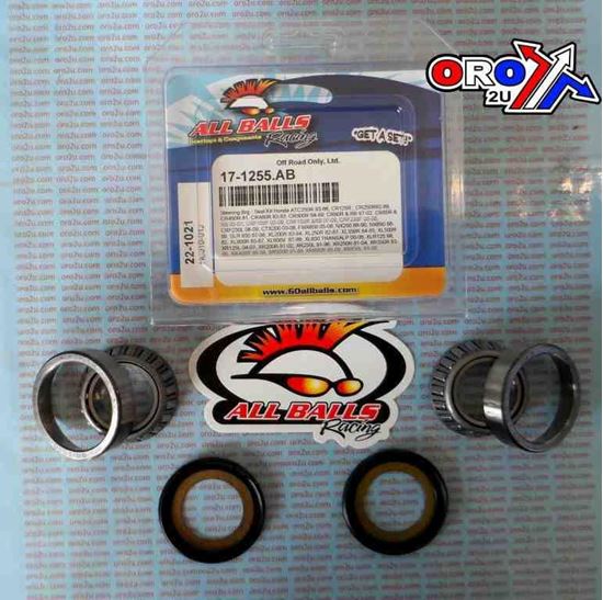 Picture of STEERING BEARING KIT HONDA ALLBALLS 22-1021 MX ROAD