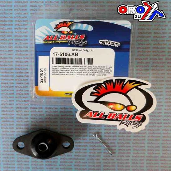 Picture of LOWER STEERING BEARING KIT ATV ALLBALLS 22-1051 KAWASAKI