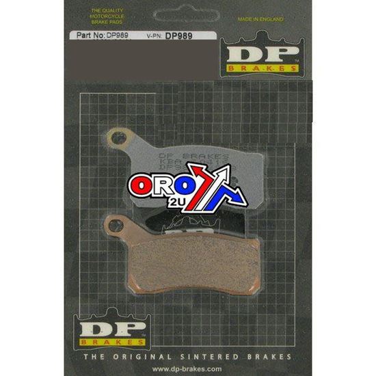 Picture of BRAKE PADS SINTERED DUNLOPAD DP989 Premium 41-989.H.DP