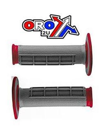 Picture of RENTHAL GRIPS DUAL 50/50 RED
