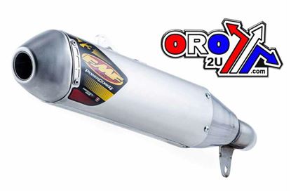 Picture of 04-14 TRX450R F4.1 SS NATURAL FMF 041545 SLIP-ON SILENCER