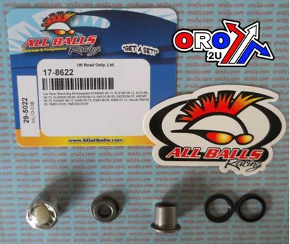 Picture of LOWER SHOCK BEARING KIT KX ALLBALLS 29-5022 KAW / SUZ AB29-5022