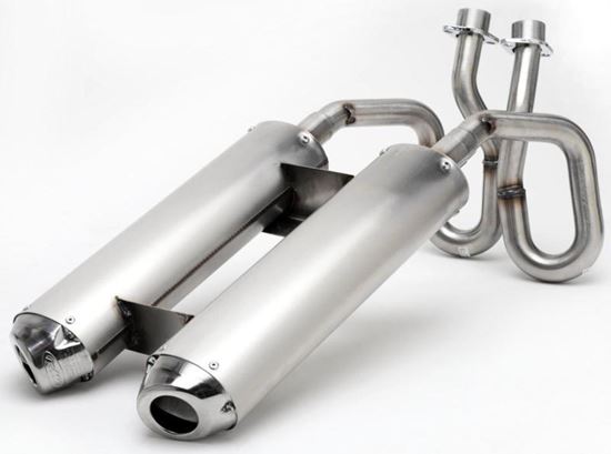 Picture of 05-7 RHINO 660 PC4 DUAL+HEADER FMF 044276 POWERCORE SILENCER