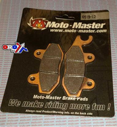 Picture of BRAKE PADS SINTERED RACING MOTO-MASTER 091912