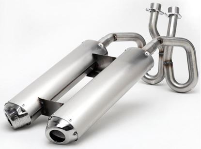 Picture of 09-11 RANGER 800 PC4 DUAL PIPE FMF 045283 POWERCORE SYSTEM