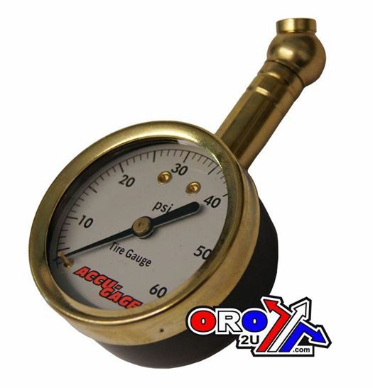 Picture of TYRE PRESSURE GAUGE 60 PSI ACCU-GAGE 60XGA