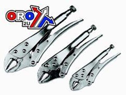 Picture of SELF LOCKING PLIERS SET 3pc.