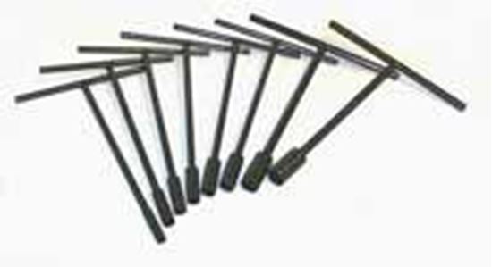 Picture of DEEP SOCKET T-BAR SET/8 BLACK