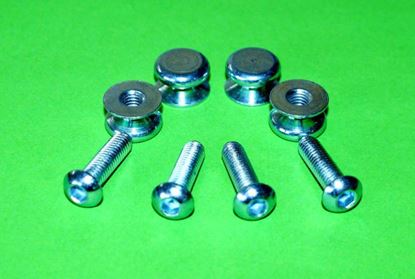Picture of NUT SET/4 M6 WITH BOLTS