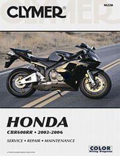 Picture of MANUAL Honda CBR600RR 03-06 CLYMER M220 REPAIR Maintenance