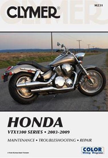 Picture of MANUAL Honda VTX1300 Series CLYMER M231 REPAIR Maintenance