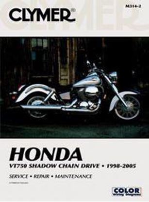 Picture of MANUAL Honda VT750 Shadow CLYMER M314 REPAIR Maintenance