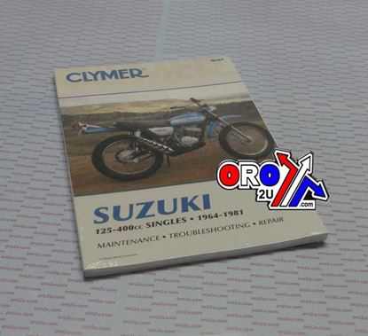 Picture of MANUAL 125-400cc Singles 64-81 SUZUKI