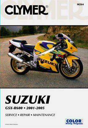 Picture of MANUAL Suzuki GSXR600 01-05 CLYMER M264 REPAIR Maintenance