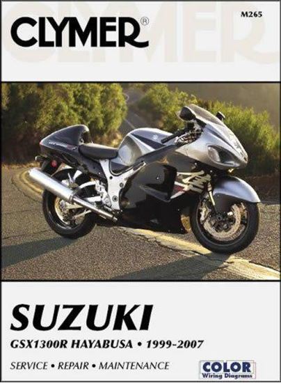 Picture of MANUAL Suzuki GSX1300R Hyabusa CLYMER M265 REPAIR Maintenance